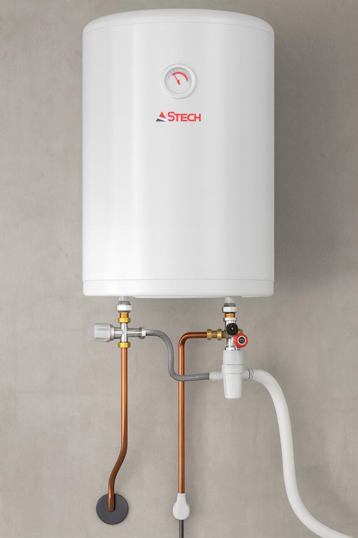 Intérieur de la cuve du chauffe-eau Astech avec technologie Titanium Inside